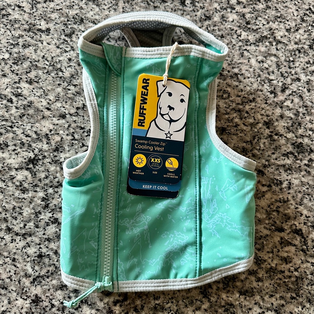Ruffwear Swamp Cooler Zip Cooling Vest NWT